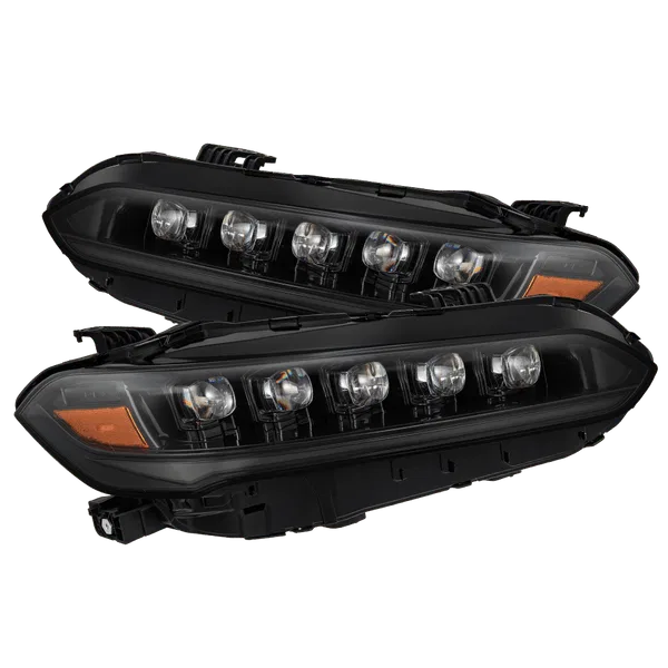 880349 – ALPHAREX USA Headlight Assembly, Projector Beam With White/ Amber Daytime Running Light And Amber Sequential...